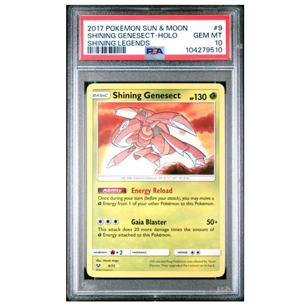 Shining Genesect Shining Legends #9 PSA 10 - Poke-Collect