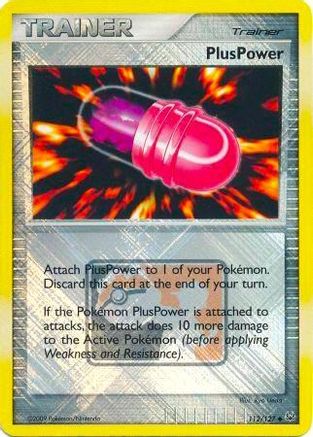 PlusPower - 112/127 (League Promo) 112 - League & Championship Cards Reverse Holofoil - Poke-Collect