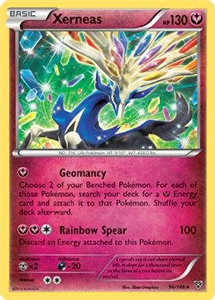 Xerneas - 96/146 (Cracked Ice Holo) 96 - Deck Exclusives Holofoil - Poke-Collect