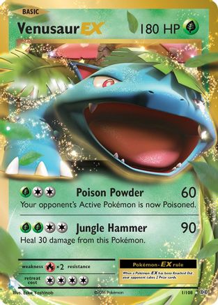 Venusaur-EX 1/108 - Evolutions Holofoil - Poke-Collect
