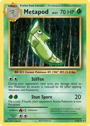 Metapod 4/108 - XY  Evolutions - Poke-Collect