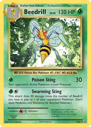 Beedrill 7/108 - XY  Evolutions - Poke-Collect