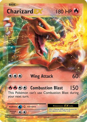 Charizard-EX 12/108 - Evolutions Holofoil