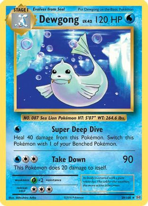 Dewgong 29/108 - Evolutions