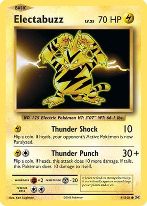 Electabuzz 41/108 - Evolutions Reverse Holofoil