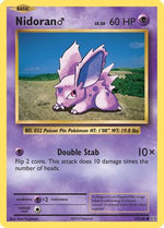 Nidoran M 43/108 - XY  Evolutions Reverse Holofoil - Poke-Collect