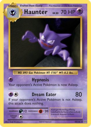 Haunter 48/108 - XY  Evolutions - Poke-Collect