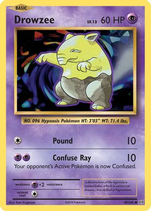 Drowzee 49/108 - Evolutions Reverse Holofoil