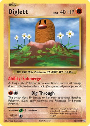 Diglett 55/108 - XY  Evolutions - Poke-Collect