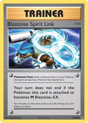 Blastoise Spirit Link 73/108 - XY  Evolutions - Poke-Collect