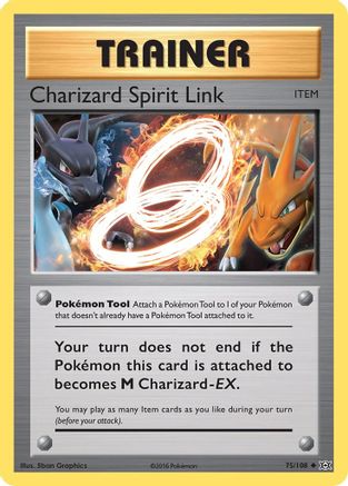 Charizard Spirit Link 75/108 - XY  Evolutions Reverse Holofoil - Poke-Collect