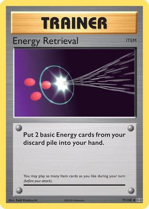 Energy Retrieval 77/108 - Evolutions Reverse Holofoil