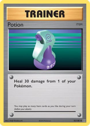 Potion 83/108 - XY  Evolutions Reverse Holofoil - Poke-Collect