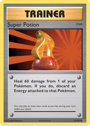 Super Potion 87/108 - Evolutions - Poke-Collect