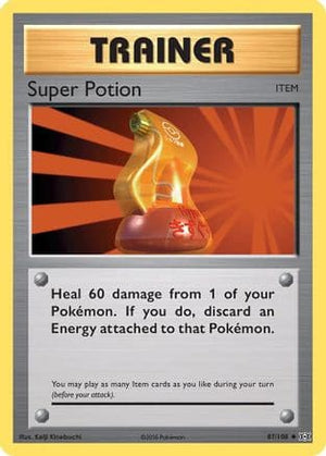 Super Potion 87/108 - Evolutions Reverse Holofoil