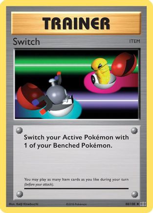 Switch 88/108 - Evolutions Reverse Holofoil - Poke-Collect