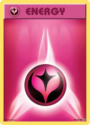 Fairy Energy 99/108 - XY  Evolutions Reverse Holofoil - Poke-Collect