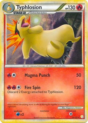 Typhlosion - 32/123 (Cosmos Holo) 32 - Deck Exclusives Holofoil - Poke-Collect