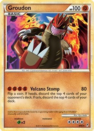 Groudon - 6/95 (Call of Legends) 6 - Deck Exclusives - Poke-Collect