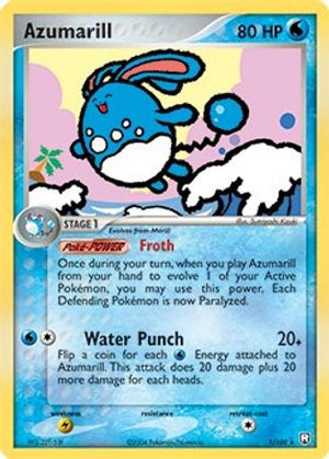 Azumarill - 1/109 (EX Team Rocket Returns) 1 - Deck Exclusives - Poke-Collect