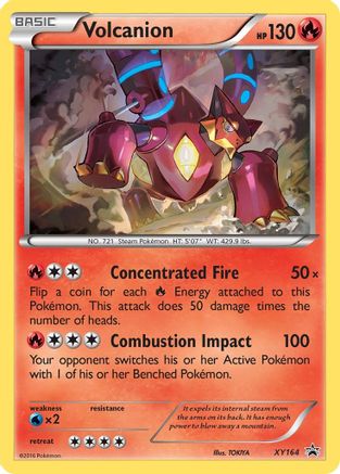 Volcanion XY164/211 - XY Black Star Promos Holofoil - Poke-Collect