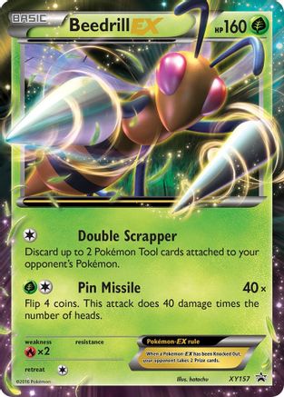 Beedrill EX - XY157 XY157/211 - XY Promos Holofoil - Poke-Collect