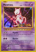 Mewtwo - 51/108 (Prerelease) [Staff] 51 - XY Promos Holofoil - Poke-Collect