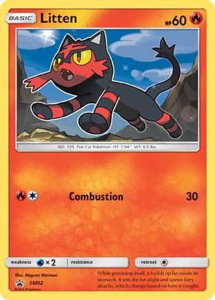 Litten - SM02 SM02/248 - SM Promos Holofoil - Poke-Collect