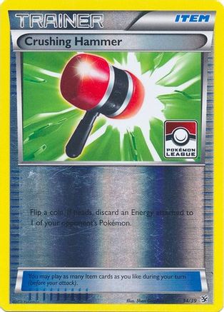 Crushing Hammer - 34/39 (Pokemon League) 34 - League & Championship Cards Reverse Holofoil - Poke-Collect