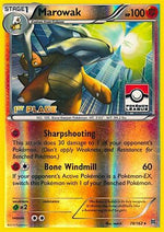 Marowak - 78/162 (Pokemon League) [1st Place] 78 - League & Championship Cards Reverse Holofoil - Poke-Collect