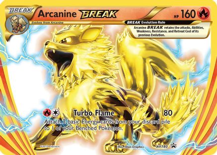 Arcanine BREAK - XY180 XY180/211 - XY Promos Holofoil - Poke-Collect