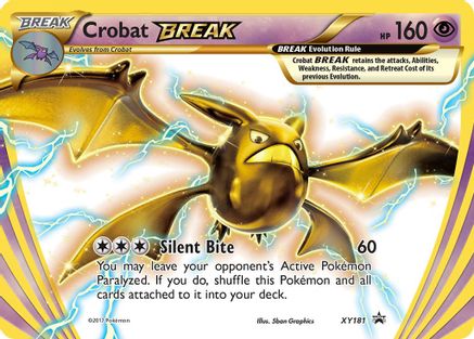 Crobat BREAK XY181/211 - XY Promos Holofoil - Poke-Collect