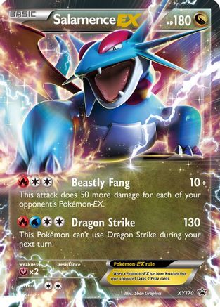 Salamence EX - XY170 XY170/211 - XY Promos Holofoil - Poke-Collect