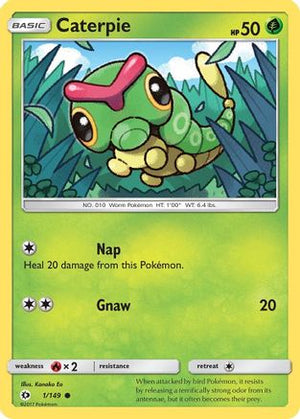 Caterpie 1/149 - SM Base Set - Poke-Collect
