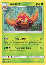 Parasect 5/149 - SM Base Set Reverse Holofoil - Poke-Collect