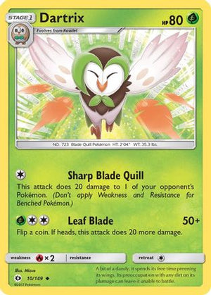 Dartrix 10/149 - SM Base Set - Poke-Collect