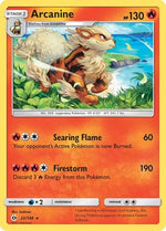 Arcanine 22/149 - SM Base Set Reverse Holofoil - Poke-Collect