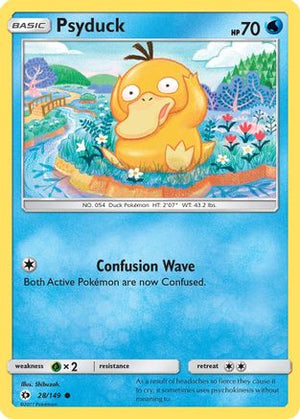Psyduck 28/149 - SM Base Set Reverse Holofoil - Poke-Collect