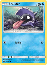 Shellder 33/149 - SM Base Set Reverse Holofoil - Poke-Collect
