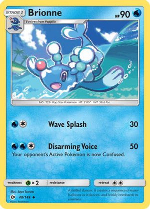 Brionne 40/149 - SM Base Set - Poke-Collect