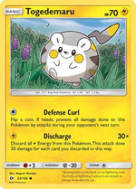 Togedemaru 53/149 - Sun & Moon Reverse Holofoil - Poke-Collect