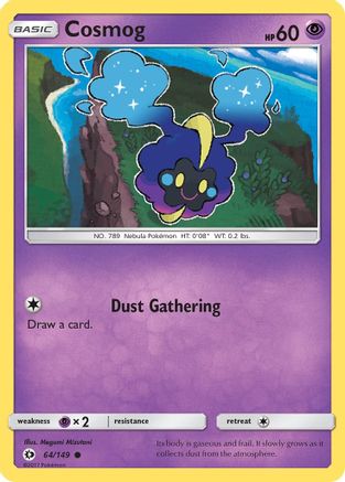 Cosmog 64/149 - SM Base Set - Poke-Collect