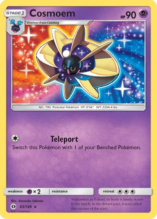 Cosmoem 65/149 - SM Base Set - Poke-Collect