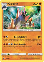 Gigalith 71/149 - SM Base Set Reverse Holofoil - Poke-Collect