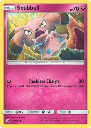Snubbull 90/149 - Sun & Moon - Poke-Collect