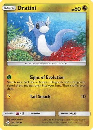 Dratini 94/149 - SM Base Set - Poke-Collect
