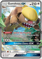 Gumshoos GX 110/149 - SM Base Set Holofoil - Poke-Collect