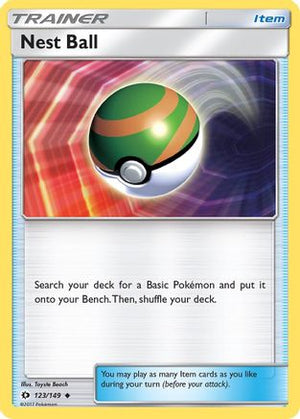 Nest Ball 123/149 - SM Base Set - Poke-Collect