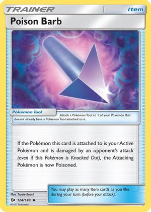 Poison Barb 124/149 - SM Base Set - Poke-Collect