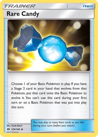 Rare Candy 129/149 - SM Base Set - Poke-Collect